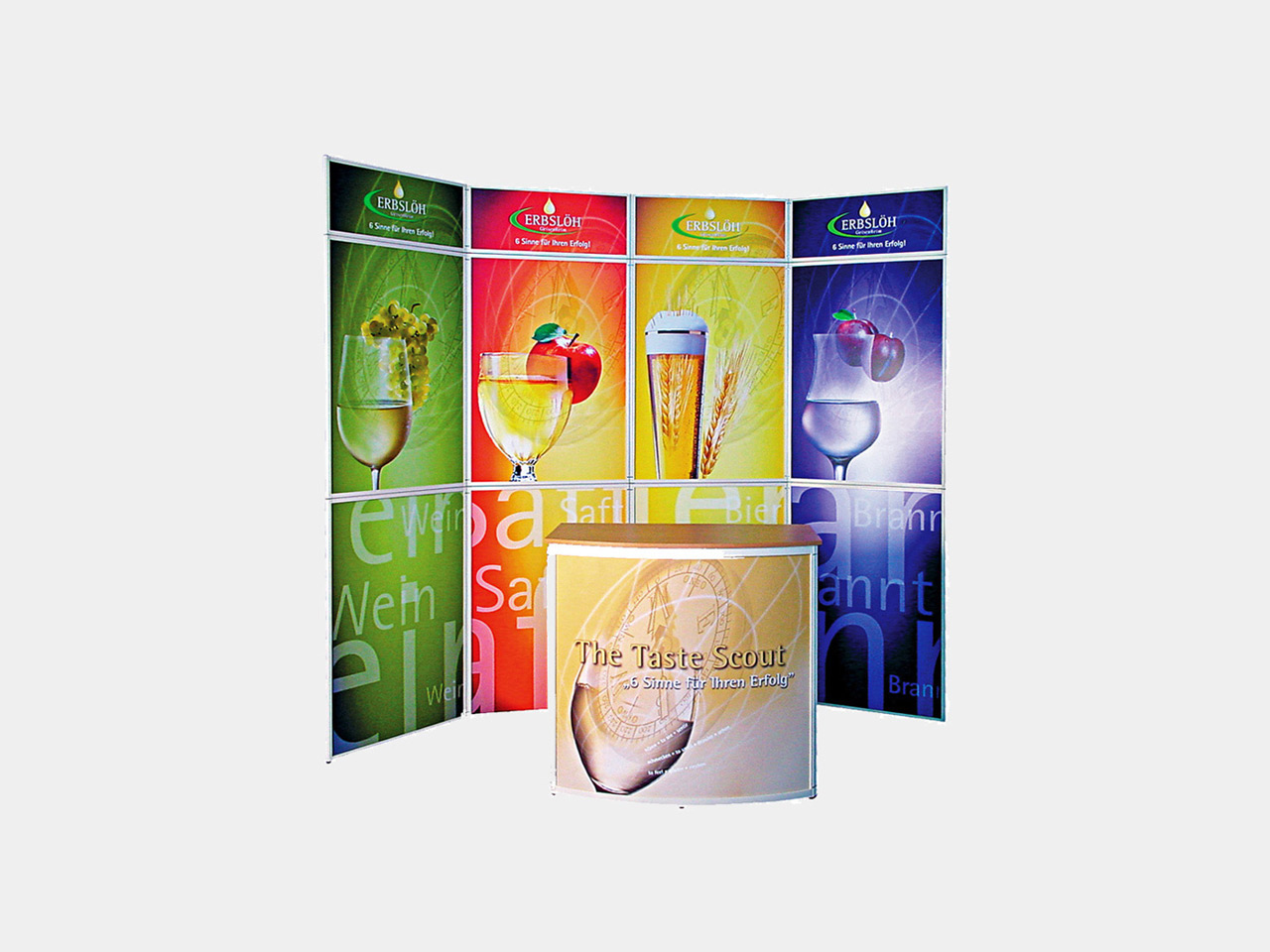 <em>isy</em>Line 21 Messestand Anwendungsbeispiel 1