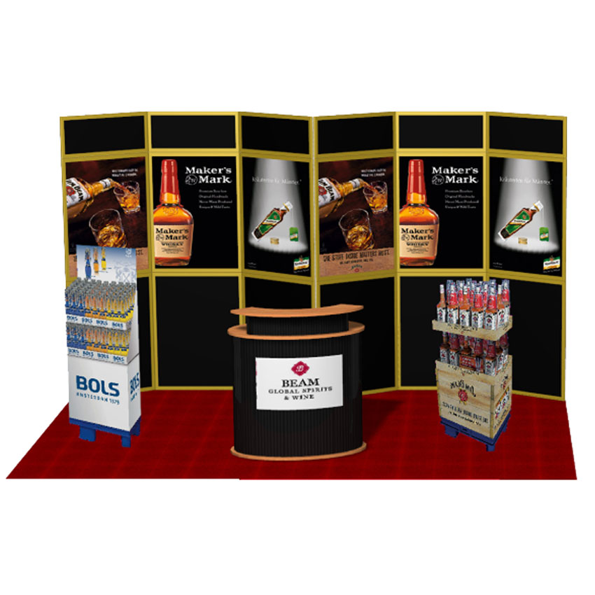 <em>isy</em>Line 21 Messestand Anwendungsbeispiel 10