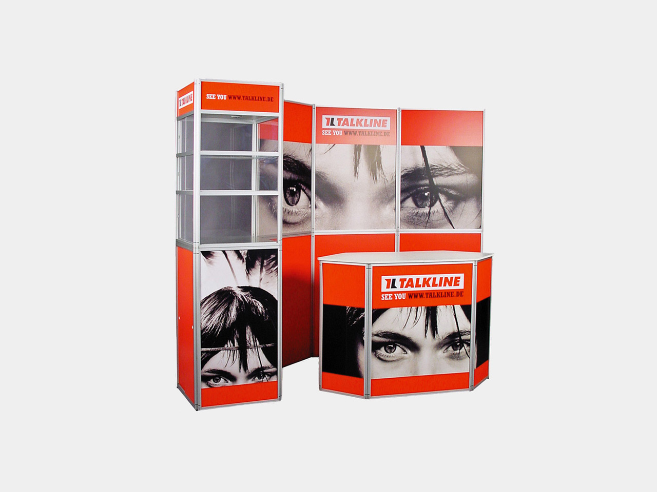 <em>isy</em>Line 21 Messestand Anwendungsbeispiel 8