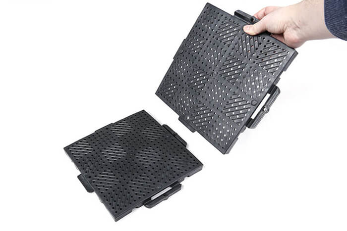 Eventboden Kunststoff-Bodenplatte Eventboden Kunststoff-Bodenplatte