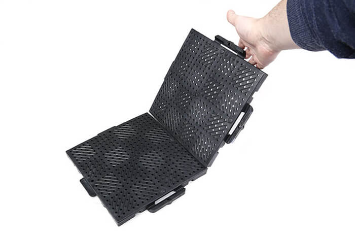 Eventboden Kunststoff-Bodenplatte Eventboden Kunststoff-Bodenplatte