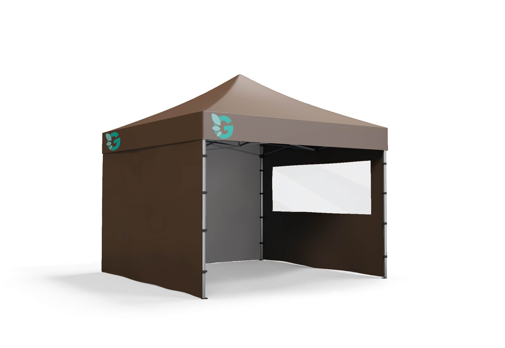 Faltzelt isyTENT braun Faltzelt isyTENT braun