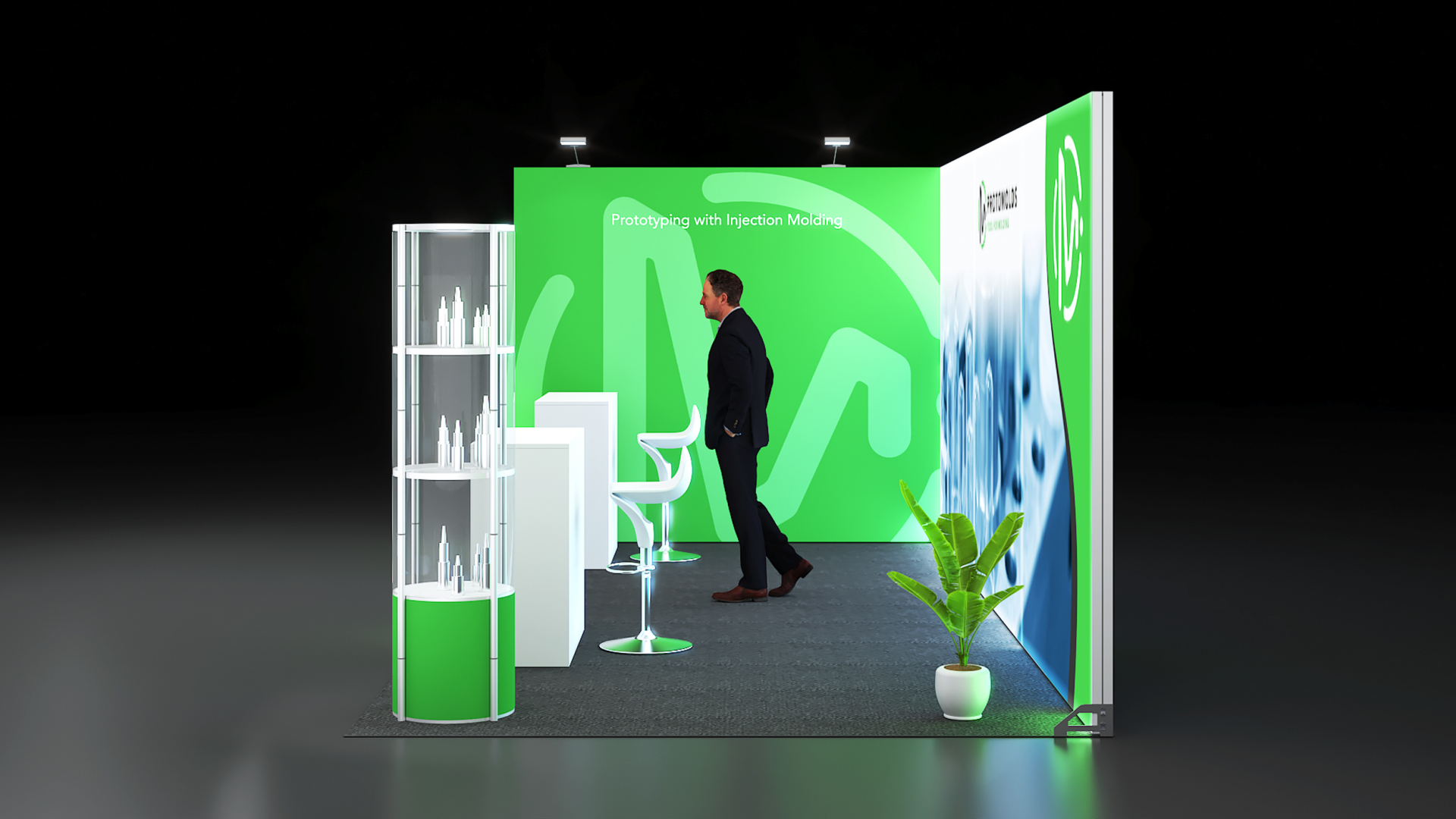 LED Eckstand 6x3-03-03 LED Eckstand 6x3