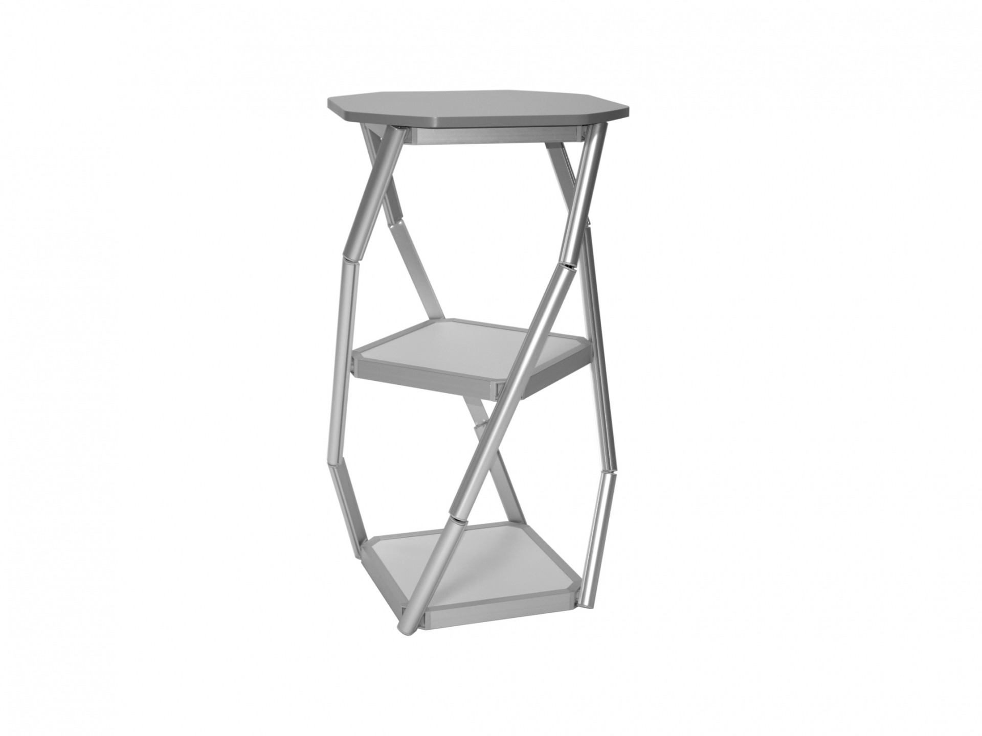 Messetheke ausfalten