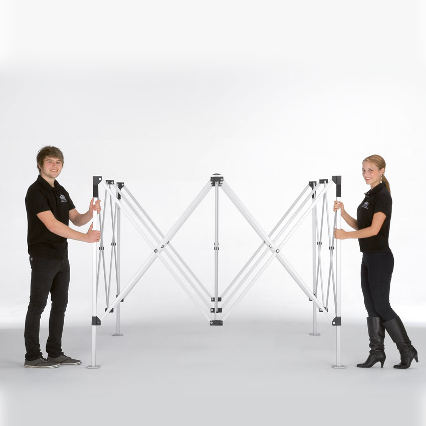 isyTENT Aufbausequenz 1